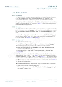 UJA1076TW/3V3/WD:1數據表 頁面 7