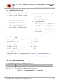 UMFT4222EV-B Datasheet Page 6