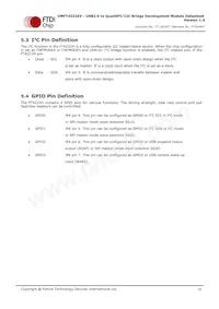 UMFT4222EV-B Datasheet Page 16