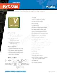 VSC7280VS-03數據表 封面
