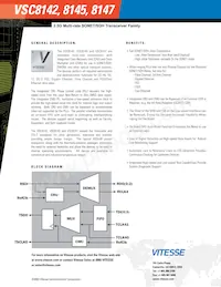 VSC8145VQ-04 Datasheet Pagina 2