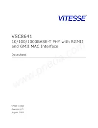 VSC8641XKO-03 Datenblatt Cover