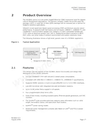 VSC8641XKO-03 Datasheet Pagina 17