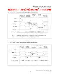 W83602G數據表 頁面 13