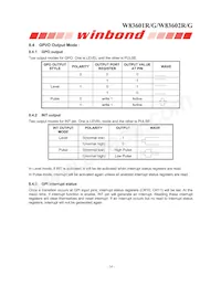 W83602G Datasheet Page 14