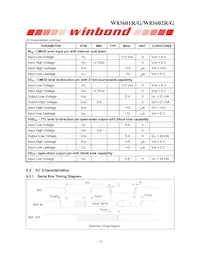 W83602G Datasheet Page 16