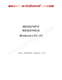 W83627G-AW Cover