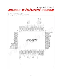 W83627G-AW Datasheet Page 12