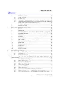 W83637HG-AW Datasheet Page 4