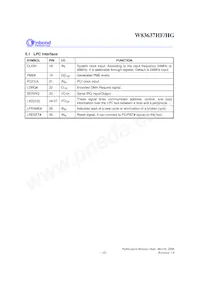 W83637HG-AW Datasheet Page 15
