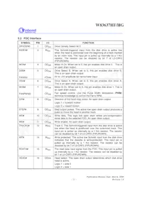 W83637HG-AW Datasheet Page 16