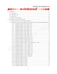 W83877TG Datasheet Page 5