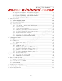 W83877TG數據表 頁面 7