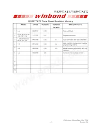 W83977ATG-AW Datasheet Page 2