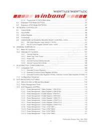 W83977ATG-AW Datasheet Page 6