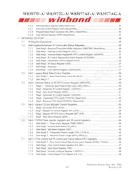 W83977G-A Datasheet Page 4