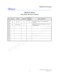 W83L351G Datasheet Page 2