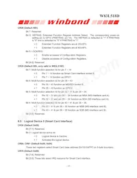 W83L518G Datasheet Pagina 16