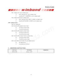 W83L518G Datasheet Pagina 20