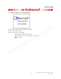 W83L518G Datasheet Pagina 21