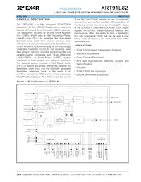 XRT91L82IB-F Datasheet Cover