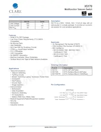 XS170 Datenblatt Cover