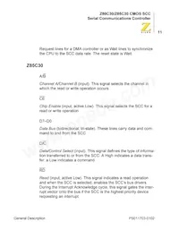 Z80C3008VSC00TR數據表 頁面 19