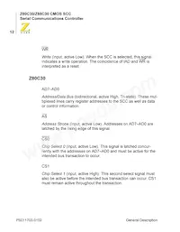 Z80C3008VSC00TR Datasheet Page 20