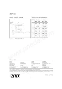 ZXF103Q16TC數據表 頁面 8