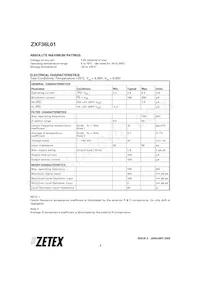 ZXF36L01W24 Datasheet Page 2