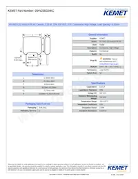 05HV23B334KC Datasheet Cover