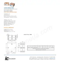 105HC3600K4TM6 Datasheet Cover