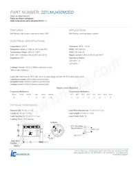 227LMU450M2ED Datenblatt Cover