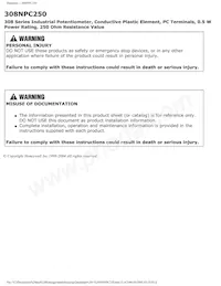 308NPC250 Datasheet Page 3