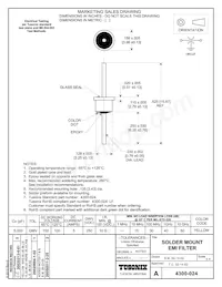 4300-024LF Datasheet Copertura