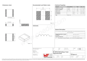 74279224171 Datasheet Cover