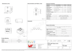 744314850 Datasheet Copertura