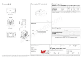 7448041502 Datasheet Cover