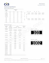 745X101104JPTR Datasheet Page 7