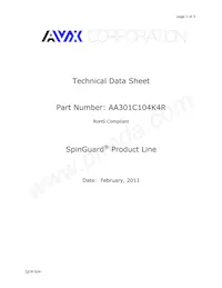 AA301C104K4R Cover