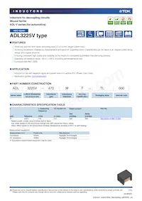 ADL3225V-470MT-TL000數據表 封面