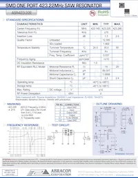 ASR423.22E-T Datasheet Cover