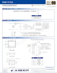 ASTXR-12-38.400MHZ-514054-T數據表 頁面 2