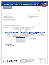 AX7PBF4-2100.0000C Datasheet Cover