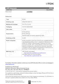 B39431B3748H110 Datasheet Pagina 11