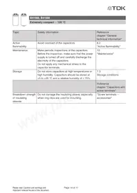 B41580A9478M000 Datasheet Page 14