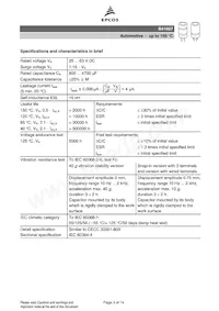 B41607A8158M009 Datasheet Page 3