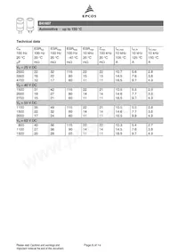 B41607A8158M009 Datasheet Page 8