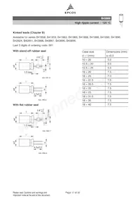 B43866C9226M003 데이터 시트 페이지 17