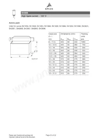 B43866C9226M003 Datasheet Page 22